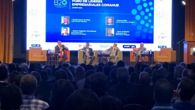 Se dijo en el #B20Comahue: Funes de Rioja chair del evento y Zarich por el BBVA Francés