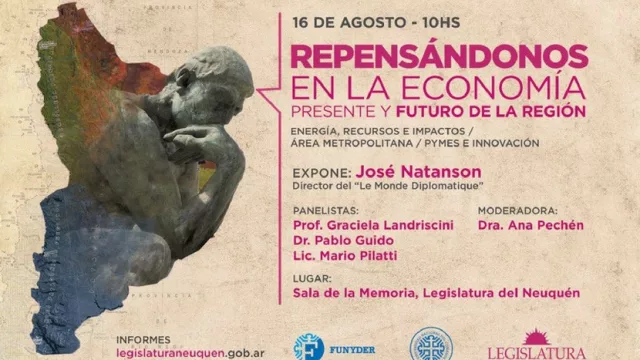 José Natanson llega para “Repensándonos” el ciclo organizado por la Legislatura y la UNCo