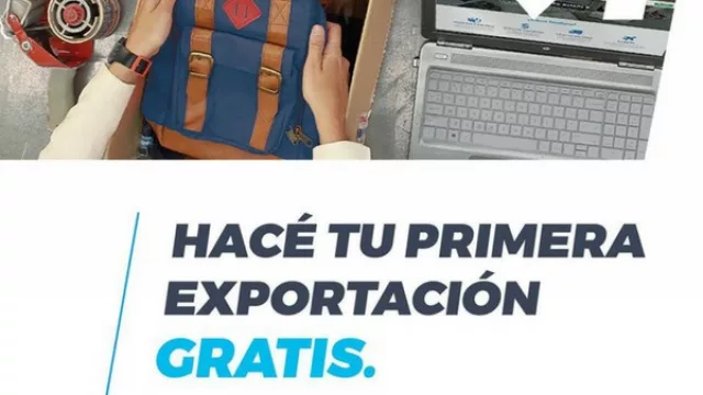 Ya podés exportar gratis por primera vez con sólo clave fiscal 3 (hasta 100kg. y por US$ 15.000)