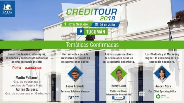 OTG se hace profeta en su tierra y llega a Tucumán con el Creditour 2018