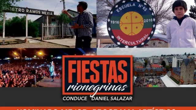 “Fiestas Rionegrinas” es el programa local que está nominado a los Premios Fund TV 2018