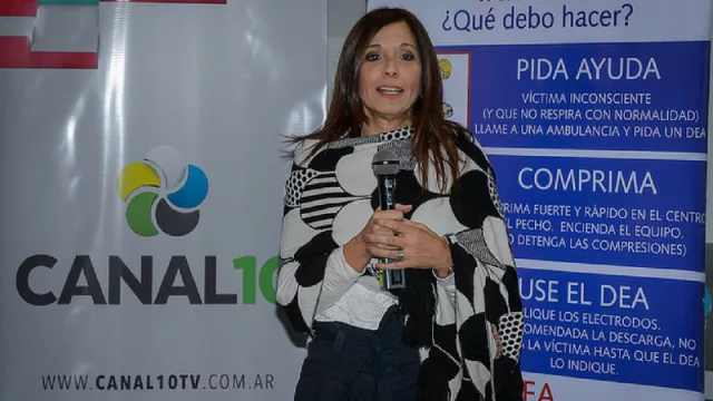 Canal 10 presentó su campaña de bien público "Nuestras Manos Salvan Vidas" (RCP para la Comunidad)