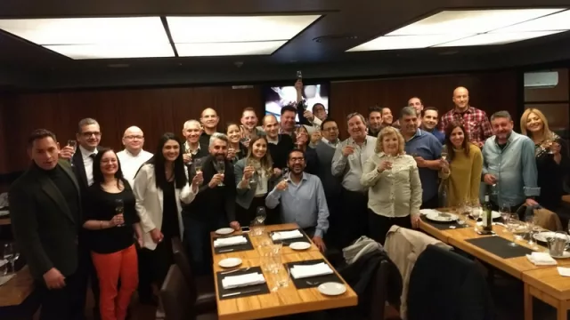 Hoteles y Casinos Del Río agasajó al periodismo regional en el restaurante Fusione