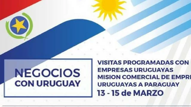 Importante delegación comercial uruguaya desembarca en Paraguay