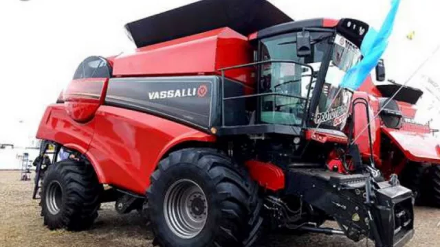 Vassalli reduce 25% el precio de sus cosechadoras en Expoagro para brindar apoyo al campo