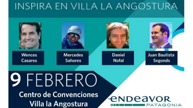 Endeavor inspira en Villa La Angostura (ascenso al Everest y la Copa Davis como experiencias)