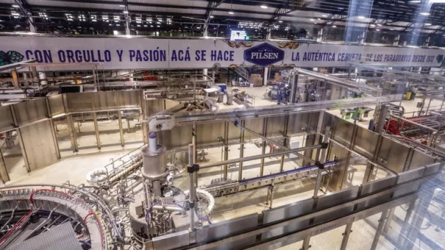 Cervepar habilitó su moderna línea de envasado