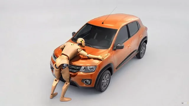 El Kwid obtuvo 3 estrellas de seguridad 