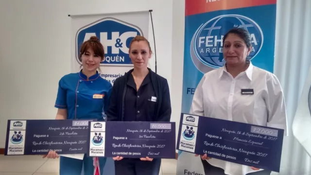 Débora Nora del Hotel Land Express ganó la ronda clasificatoria y participará del Torneo Nacional de Mucamas