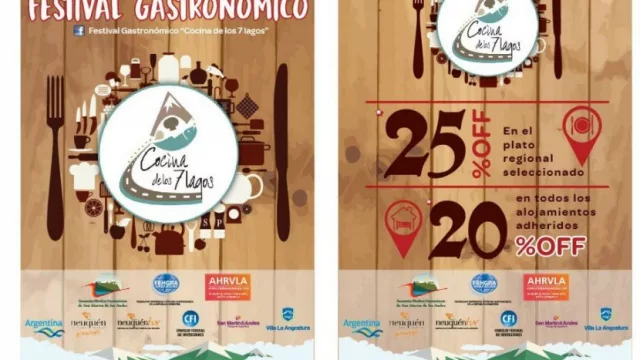 Arrancó “Cocina de los 7 Lagos”: un festival gastronómico con todo el sabor y color de la Patagonia y Neuquén