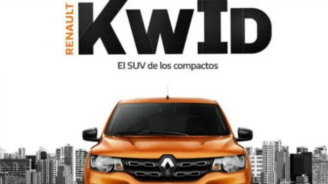 Renault ya promociona en Argentina el Kwid, “el SUV de los compactos”