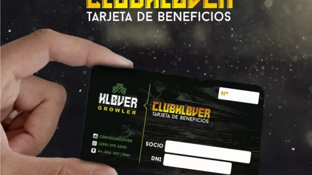 ¿Ya tenés tu tarjeta Club Klover? Sólo tenés que recargar tu growler y listo! (además los domingos podés ver “Game of Thrones”)