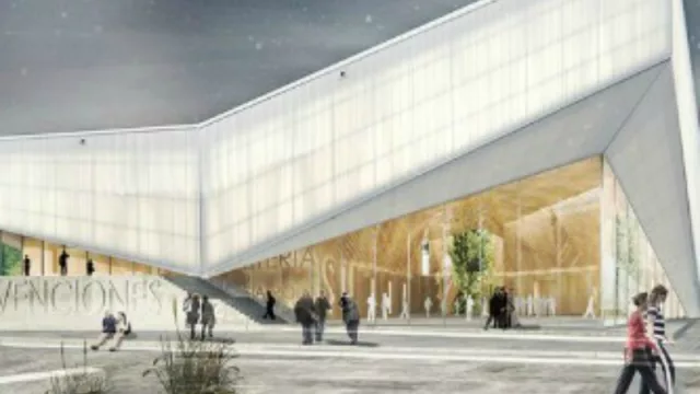 Presentaron el diseño del Centro de Convenciones de Neuquén: es un “cisne blanco de cuello negro con sus alas desplegadas”