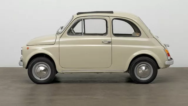 El Fiat 500 va al museo MoMA