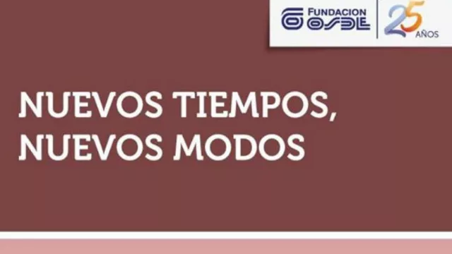 Fundación OSDE presenta la charla "Nuevos tiempos, nuevos modos" de Sergio Elguezábal