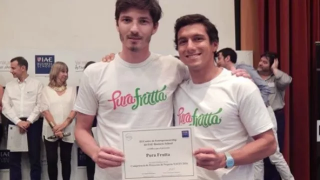 Martín Carro y José Carlos Molestina, los socios fundadores de Pura Frutta