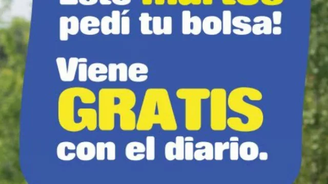 Diario Río Negro y Banco Patagonia entregarán una “Eco Bolsa” de regalo
