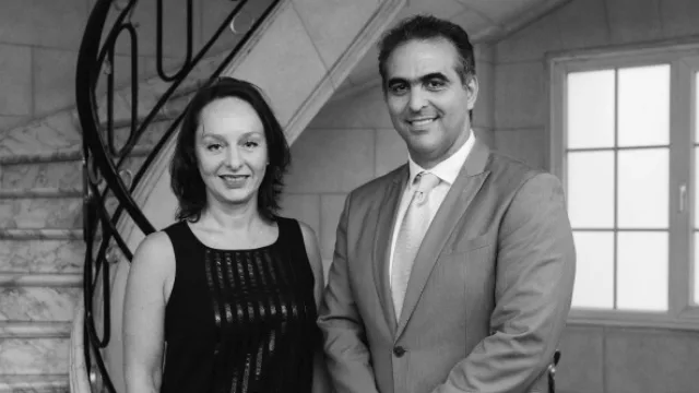 Pablo Di Si (VW) a frente de la Cámara de Industria y Comercio (AHK)