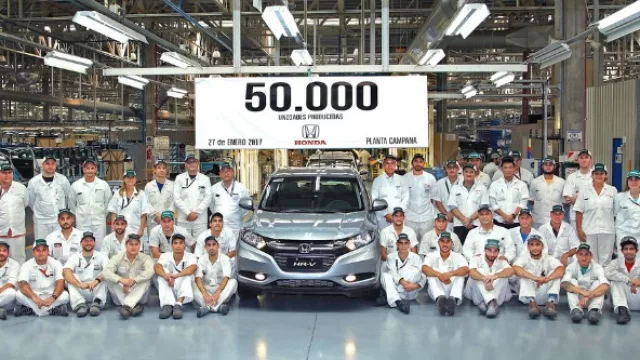 Honda llegó a los 50 mil autos producidos en Argentina