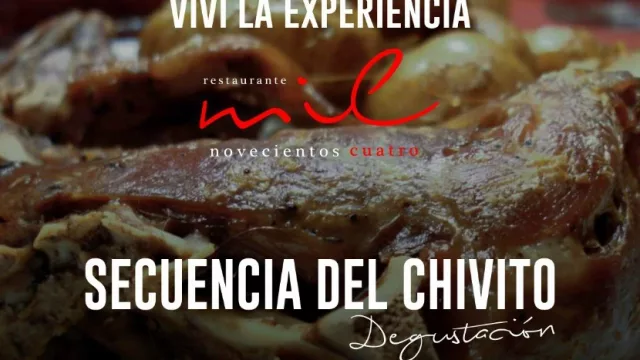 Mil Novecientos Cuatro te invita a degustar “chivito en seis pasos” (gastronomía patagónica 100%)