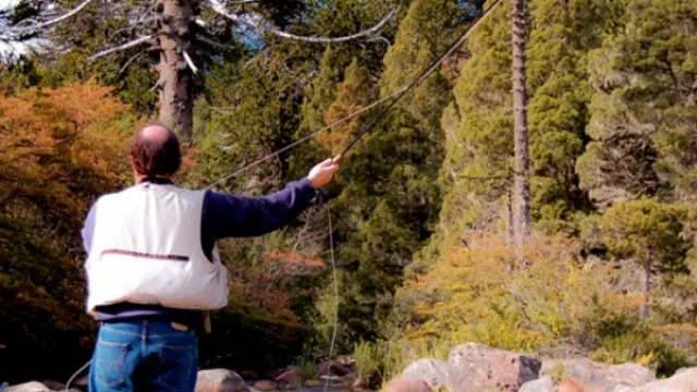 Neuquén, un paraíso para la pesca deportiva: abrió la temporada de pesca en la Ruta del Pehuén