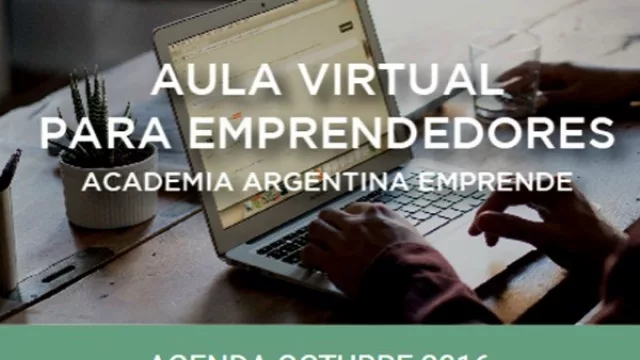 Academia Argentina Emprende promueve charlas en vivo (aula virtual para emprendedores)