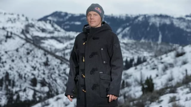 El famoso snowboarder Travis Rice.