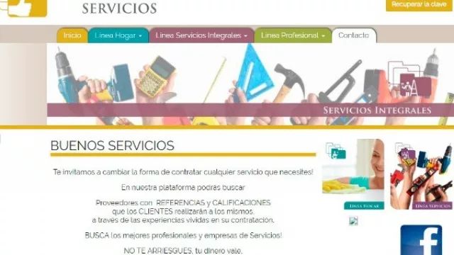 Plataforma “Buenos Servicios”: vas a poder contratar lo que necesitas para tu hogar (bajo sistema de puntos)