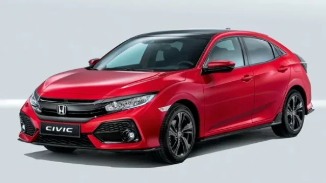 Es oficial: difunden fotos del nuevo Honda Civic hatch