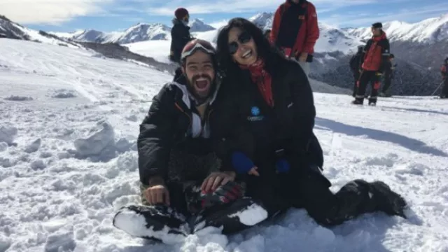 Peter Lanzani, uno de los invitados especiales de la Copa Snow Cerro Bayo.