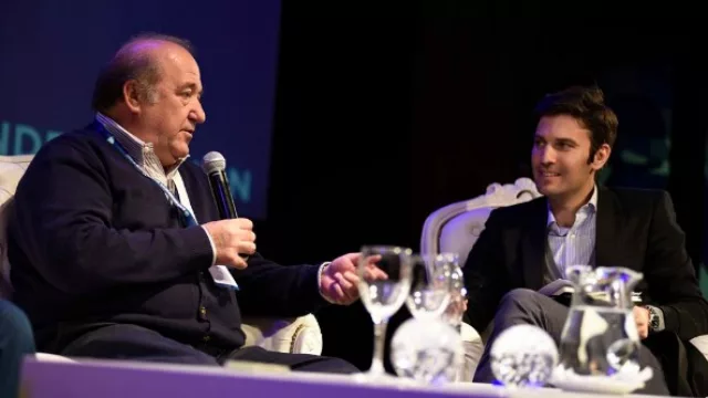 Julio Viola (padre) y Nicolás Sánchez.