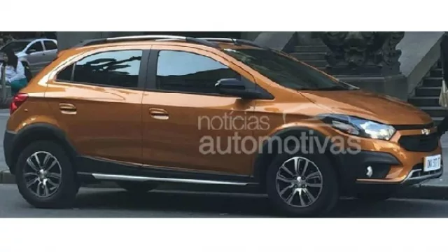 El nuevo Onix Activ, revelado antes de tiempo en Brasil