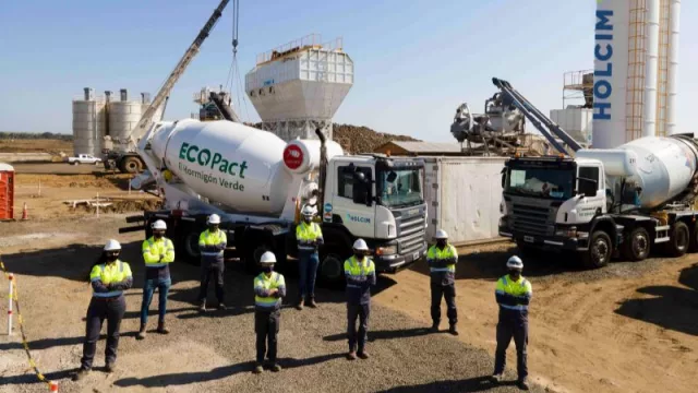 El 50% del hormigón que despachó Holcim en Argentina (en un año) es su solución sustentable “ECOPact”