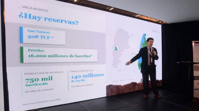 Desarrollar la infraestructura para que Vaca Muerta pueda seguir creciendo