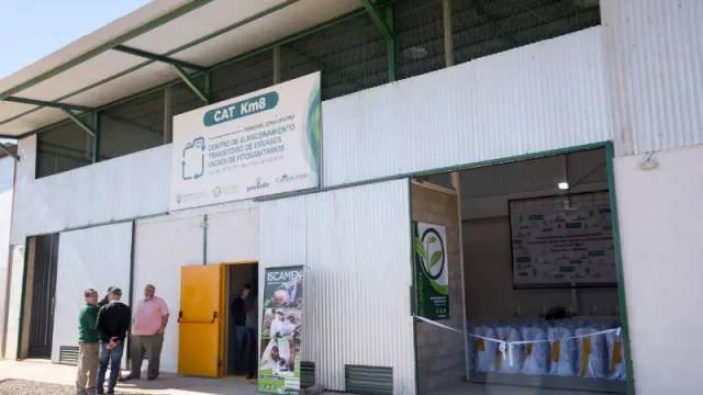 Un nuevo centro de almacenamiento de envases vacíos de fitosanitarios