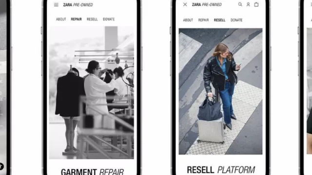 Zara ofrecerá un sistema “pear to pear” para vender ropa usada en Reino Unido (también arreglos y donaciones de prendas)