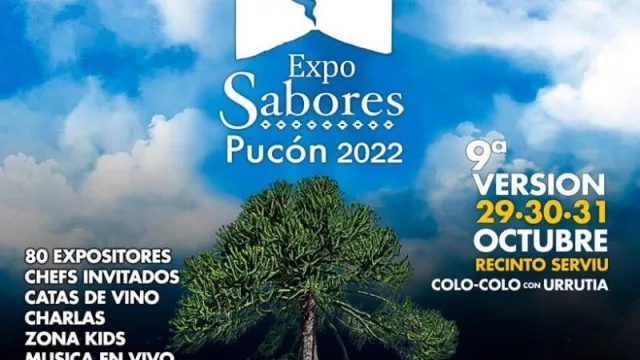 San Martín de los Andes estará presente en la 9ª edición de la Expo Sabores Pucón