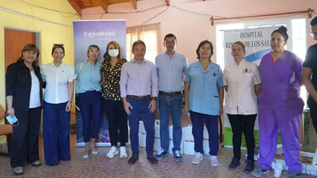 Exxon Mobil entregó nuevo equipamiento al hospital de Rincón de los Sauces (con una inversión de más de $ 18 millones)
