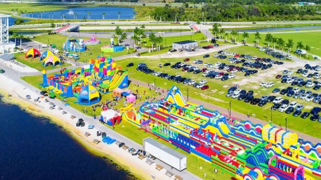The Big Bounce America: el parque temático de saltarines inflables regresa a Miami (dos fines de semana a pura diversión)
