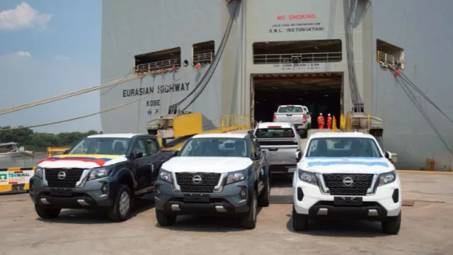 De Santa Isabel a las calles de Colombia: Nissan inició la exportación de la pickup Frontier a un nuevo mercado