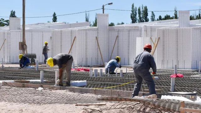 La provincia del Neuquén es líder en el crecimiento del empleo en la construcción (a nivel nacional)