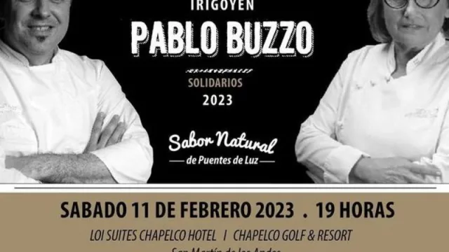 Chefs & Foodies: la gastronomía y la solidaridad se unen en San Martín de los Andes