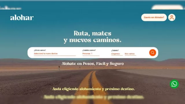 Alohar: la plataforma que incentiva a viajar por el país, pagando en pesos, en cuotas y hasta con descuentos (en Neuquén ya tiene 110 alojamientos)