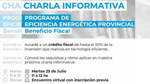 Eficiencia Energética: continúa la inscripción al programa de beneficio fiscal para empresas