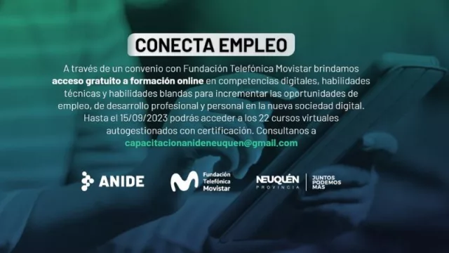 Agencia neuquina de innovación lanza cursos gratuitos para potenciar habilidades en el mercado laboral digital