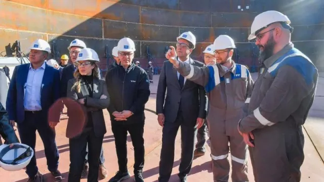 Inauguran tramo clave del oleoducto norte de Vaca Muerta para impulsar las exportaciones a Chile