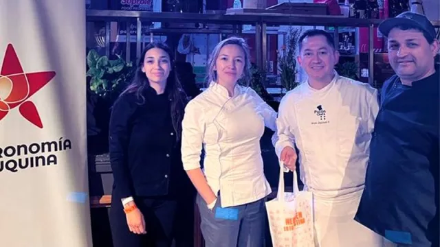 Con presencia neuquina se realizó la Expo Sabores Pucón (el festival que reúne cocineros y cocineras de ambos lados de la cordillera)