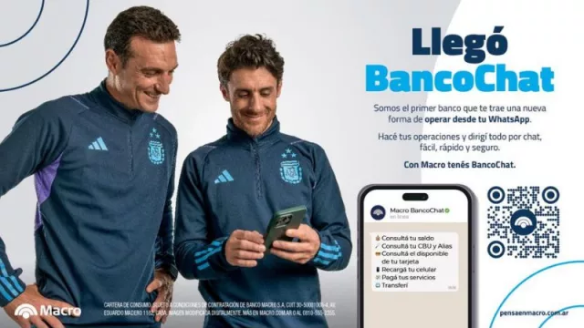 ¿Bancan chat? Banco Macro presenta Bancochat una nueva forma de operar desde WhatsApp