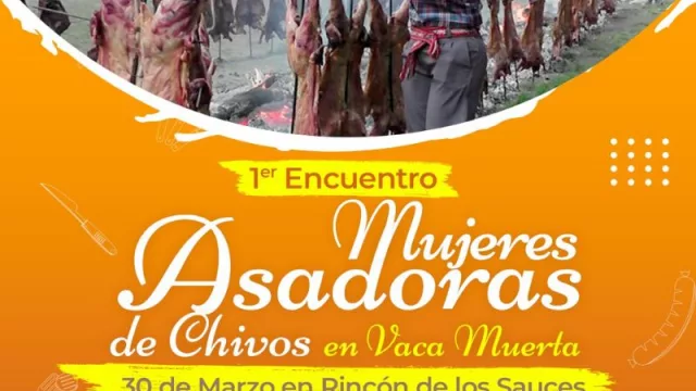 Vaca Muerta celebra su primer encuentro de asadoras en Rincón de los Sauces