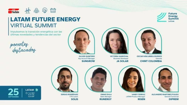 Más empresas líderes de la industria renovable se suman al Latam Future Energy Virtual Summit 2024